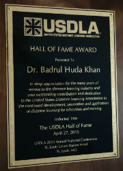 Image of USDLA Hall of Fame Award